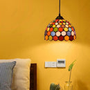 The Cloister Light | Tiffany-Style Stained Glass Pendant Lamp