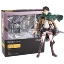 Figma 进击的巨人 艾伦·耶格尔 / 三笠·阿克曼 / 利威尔·阿克曼 / PVC 可动手办模型玩具