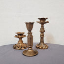Retro Candlestick Resin Candle Holder Sconce Nostalgic Antique French Candle Stick Rack Accessories Home Decor Photography Props