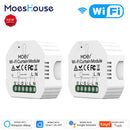 WiFi迷你智能窗帘开关模块卷帘快门电机智能生活涂鸦APP远程控制，支持Alexa Google Home