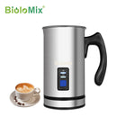 BioloMix 电动奶泡机 蒸汽奶泡器 奶精奶加热器 拿铁卡布奇诺热巧克力咖啡奶泡机