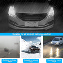 ANMINGPU 1pair Sequential DRL LED Strip Turn Signal Light Yellow Bright Flexible Drl Led Daytime Running Light for Car Headlight
