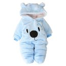 LZH Baby Winter Clothes For Newborn Baby Girl Boy Overall Winter Romper For Baby Jumpsuit Kids Christma Costumes Infant Clothing