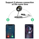 Deelife Bluetooth AUX Adapter in Car Handsfree Kit BT 5.0 Audio Receiver for Auto Phone Hands Free Carkit FM Transmitter