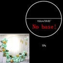Plastic Balloon Arch Ring DIY Background Holder Circle Ballon Column Base Baby Shower Birthday Wedding Party Decor Bridal Shower