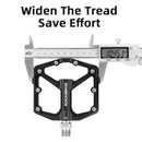 ROCKBROS MTB Cycling Ultralight Pedal Bike Bicycle Sealed DU Bearing Pedals Aluminum Alloy CRMO Non-slip Cleat Bike Part Pedals