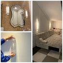 JMZM Modern Crystal Wall Lamp LED Indoor Decoration Wall Light Luxury Stair Light For Living Room Bedroom Loft Villa Aisle Lamp