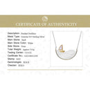 Lotus Fun Real 925 Sterling Silver Handmade Designer Fine Jewelry Creative Gold Sailboat Necklace for Women Acessorio Collier
