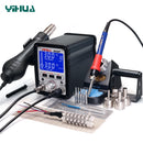 YIHUA 995D+热风枪焊台带可插拔热风枪烙铁BGA返修台手机维修焊接台
