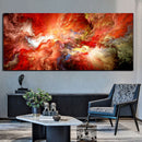 Grey Yellow Cloud Abstract Art Oil Painting Posters And Prints on Canvas Modern Art Independe Wall Picture For Living Room Decor