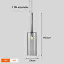 Modern Glass Pendant Lights Minimalist Dining Room Bar Bathroom Bedroom Hanging Lamps For Ceiling Dining Table Pendant Lighting