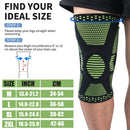 Professional Compression Knee Brace Support Protector For Arthritis Relief, Joint Pain, ACL, MCL, Meniscus Tear, Post Surgery