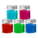 20pcs 30/50/60/80/100/120/150ml Empty Plastic Clear Cosmetic Jars Makeup Container Clear Jar Face Cream Sample Pot Container