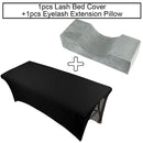 Neck Lash Pillow Memory Foam Lash Pillow 1pcs Eyelash Extension Bed Cover Elastic Sheet For Grafting Eyelashes Makeup Tool Salon