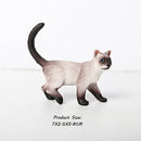 Miniature Farm Realistic Cat Figurines Toys  Educational  Animal Model Cat Figures Toy Set Decoration and Party Favors