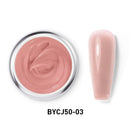 Beautilux Hard Builer Nail Art Gel Pink Clear Milky Camouflage Self Leveling UV Gel French White Gels Nail Polish 50g