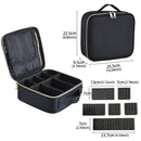 New Women Makeup Large Capacity Cosmetic Bag Beauty Salon Tattoos Nail Art Tool Bin Case