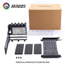 Phanteks PCI-E 4.0 显卡垂直安装套件通用支架，适用于7+ PCI插槽机箱改造，支持PCI-E 16延长线