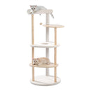 Luxury Cat Tree  Large Climbing Frame Multi-Layer Scratching Post Resistant Sisal Cat Tree with Hanging Ball Kittern Playground