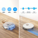 NEATSVOR X600pro 6000pa Laser Navigation Robot Vacuum Cleaner,APP Virtual Wall,Breakpoint Clean,Draw Cleaning Area,Mopping Wash