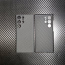 三星 Galaxy S23 Ultra S23 Plus 手机壳真碳纤维细孔碳纤维三星 Galaxy S23 手机壳