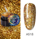 ROSALIND Gel Nail Polish Set Shiny Platinum Nails Art For Manicure Nail Gel Lak UV Colors Top Base Coat Primer Hybrid Varnishes