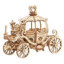 Robotime New Arrival DIY 3D Gramophone Box,Pumpkin Cart Wooden Puzzle Game Assembly Popular Toy Gift for Children Adult TG408