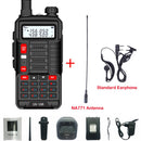 宝锋对讲机UV 10R V2 双向CB无线电发射器 远距离UV-10R 128信道VHF UHF 136-174Mhz 400-520Mhz 双频