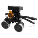 Dental Loupes Dental Magnifier Dental Lab Medical Loupes Magnification Binocular 2.5/3.5x420 Headlight Headlamp 5W Set Metal Box