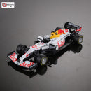 Bburago 1:43 2021 F1 梅赛德斯-AMG W12 44号 汉密尔顿 77号 博塔斯 F1模拟合金超级玩具车模型