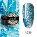 ROSALIND Gel Nail Polish Set Shiny Platinum Nails Art For Manicure Nail Gel Lak UV Colors Top Base Coat Primer Hybrid Varnishes