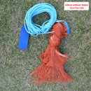 XC LOHAS American Hand Cast Fishing Net 2.4M-7.2M Small Mesh Hand Throw Cast Network With Sinker and without Sinker Fish Trap