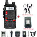 宝锋对讲机UV 10R V2 双向CB无线电发射器 远距离UV-10R 128信道VHF UHF 136-174Mhz 400-520Mhz 双频