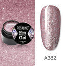 ROSALIND Gel Nail Polish Set Shiny Platinum Nails Art For Manicure Nail Gel Lak UV Colors Top Base Coat Primer Hybrid Varnishes