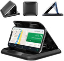 Carbon Fiber Car Phone Holder Dashboard Universal 3 to 7 inch Mobile Phone Clip Mount Bracket For iPhone XR XS MAX GPS Stand