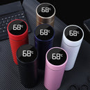 480ml Creative Smart LED Thermos Bottle Temperature Display Vacuum Flasks Stainless Steel Water Bottle Thermos Cup Custom Logo