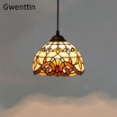The Cloister Light | Tiffany-Style Stained Glass Pendant Lamp
