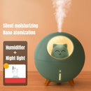 可爱星球猫空气加湿器 超声波香薰机 带浪漫彩虹LED灯 USB迷你加湿器 香薰雾化器
