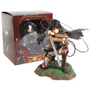 Figma 进击的巨人 艾伦·耶格尔 / 三笠·阿克曼 / 利威尔·阿克曼 / PVC 可动手办模型玩具