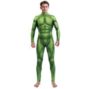 Superhero Bruce Banner Hulk Muscle Tights Jumpsuits Cosplay Costume Men Women Halloween Party Performance Zentai  Bodysuit