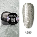 ROSALIND Gel Nail Polish Set Shiny Platinum Nails Art For Manicure Nail Gel Lak UV Colors Top Base Coat Primer Hybrid Varnishes