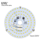 LED面板灯 7W 10W 18W 25W 40W 无频闪 AC 220V 230V 吸顶灯光源 方形圆形面板灯