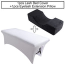 Neck Lash Pillow Memory Foam Lash Pillow 1pcs Eyelash Extension Bed Cover Elastic Sheet For Grafting Eyelashes Makeup Tool Salon