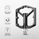 ROCKBROS MTB Cycling Ultralight Pedal Bike Bicycle Sealed DU Bearing Pedals Aluminum Alloy CRMO Non-slip Cleat Bike Part Pedals