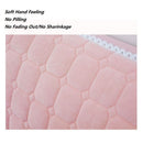 European Short Plush Quilted Bed Head Cover Soft Comfortable Headboard Cover Dust Proof Bed Head Back Protector Cover