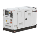 15KVA Potise Diesel Generator Set Soundproof 400V, 3Phase: DT15P5S-EU Side