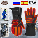 HEROBIKER 摩托车手套 防水加热 Guantes Moto 触屏电池供电摩托车赛车骑行手套 冬季##