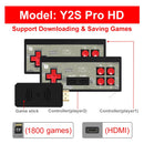 Video Game Console Handheld Game Player Mini Game Console Built in 1800 Classic 8 Bit Games Dual Wireless Gamepad HD/AV Output