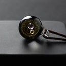 BOEYCJR 宇宙玻璃珠行星吊坠项链星系绳链太阳系设计项链女