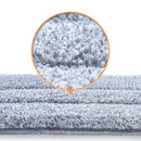 5/7/10PCS Microfiber Floor Mop Cloth Replace Rag Self Wet and Cleaning Paste Dry Home Bathroom Mop Pad Rags